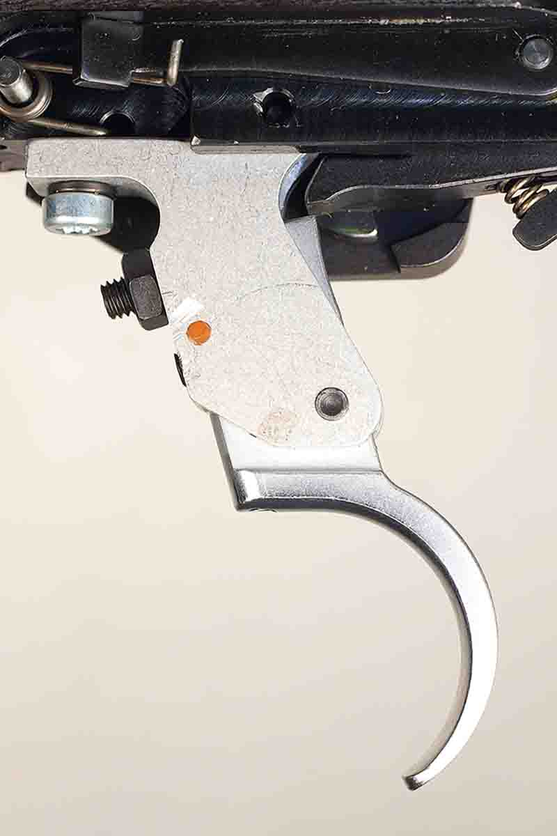 The CZ’s trigger is adjustable, but the trigger came set at 2 pounds with no creep or overtravel.